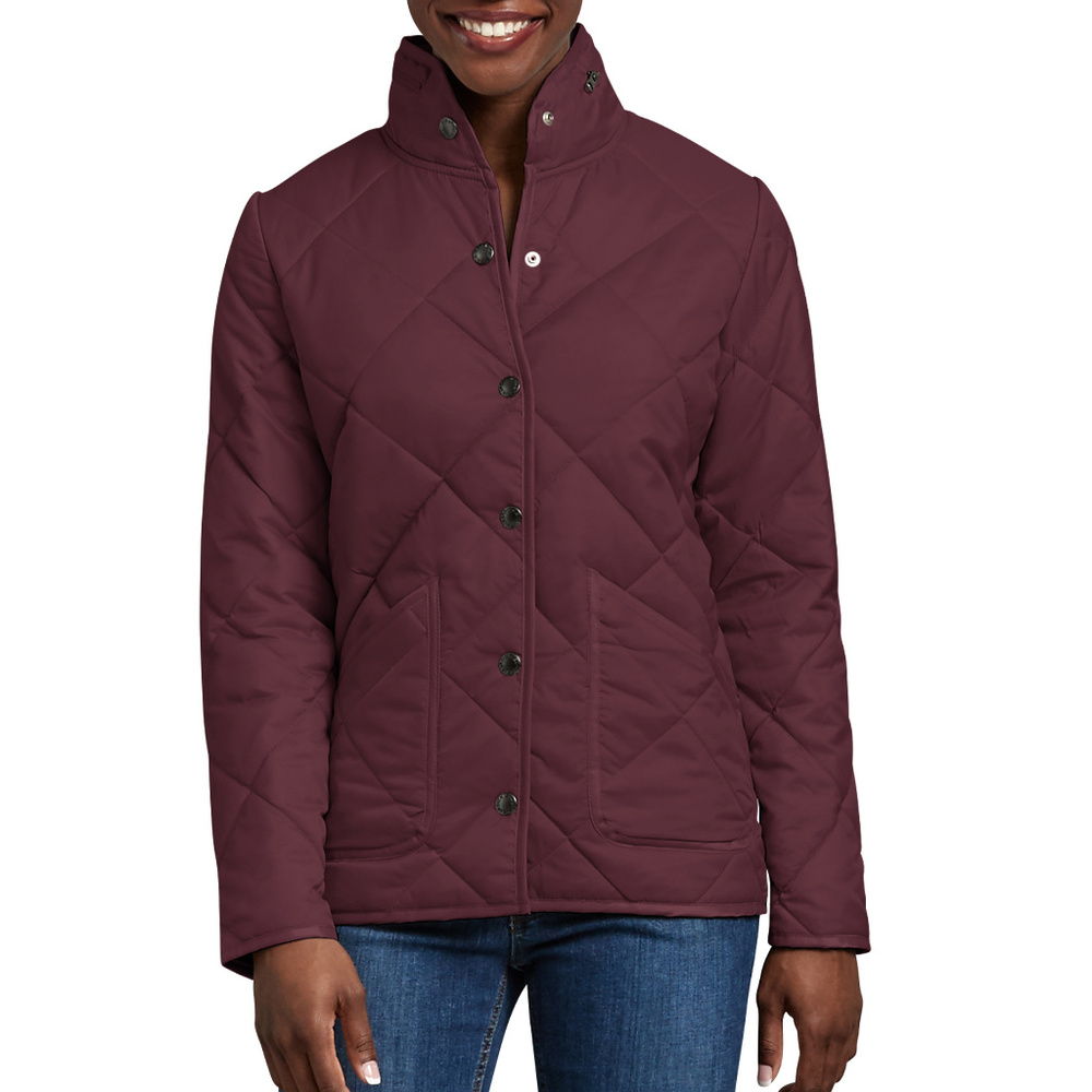 NWT Dickies Women's Diamond Quilted Nylon Jacket